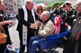 2011 Lourdes Pilgrimage - Archbishop Dolan with Malades (24/267)